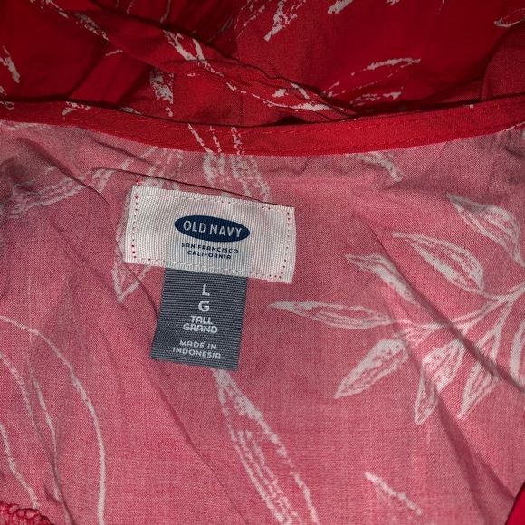 PRINTED OLD NAVY MAXI DRESS SZ LARGE - Picture 3 of 7